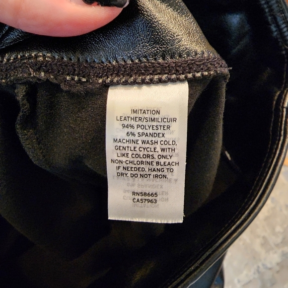 NWT Nordstrom BP faux leather Legging pants. - Picture 7 of 12